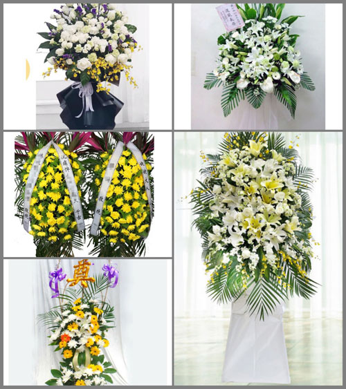 贵州六盘水六枝特区月亮河彝族布依族苗族乡月亮河村白事花篮预定